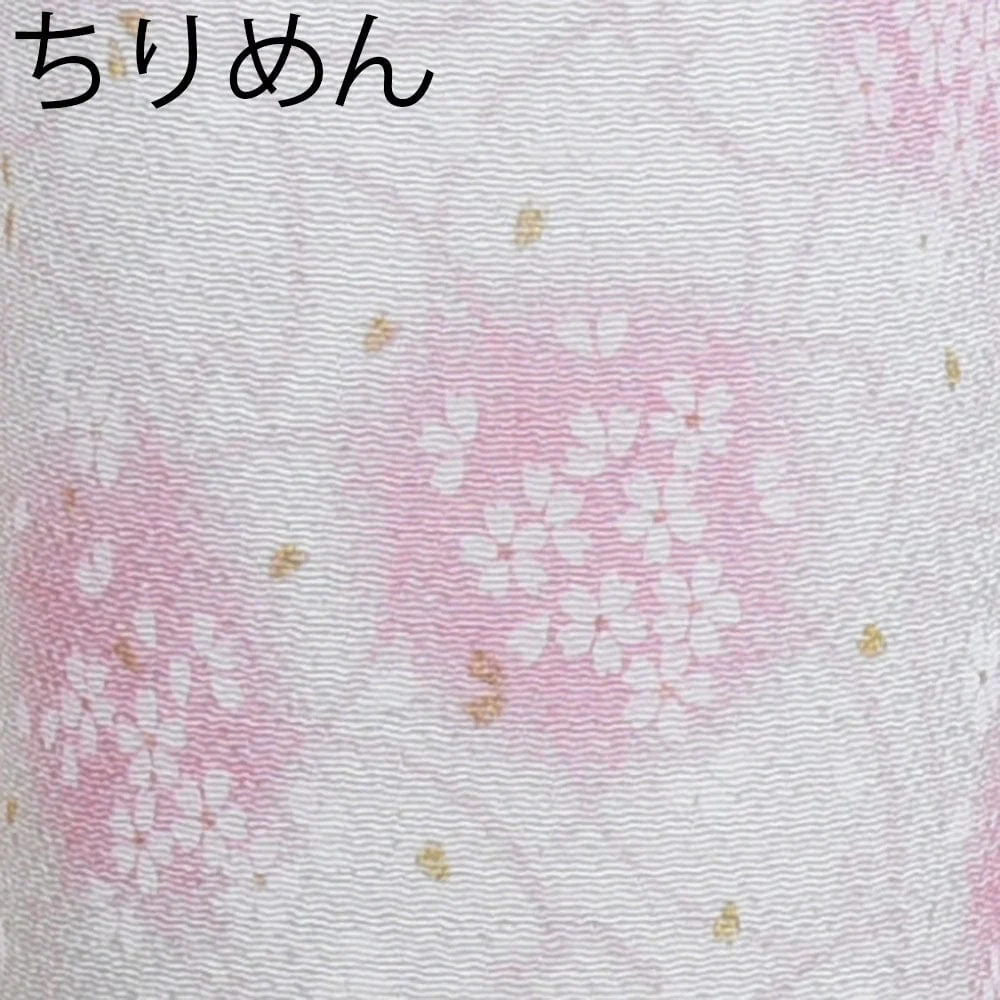 新型 ちりめん提灯 桜霞 - Image 3