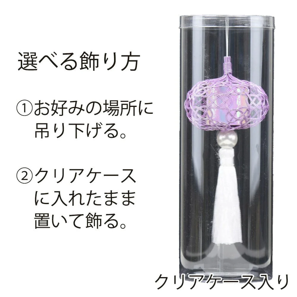 【WEB限定】盆帰郷 桔梗銀 大 台なし - Image 3